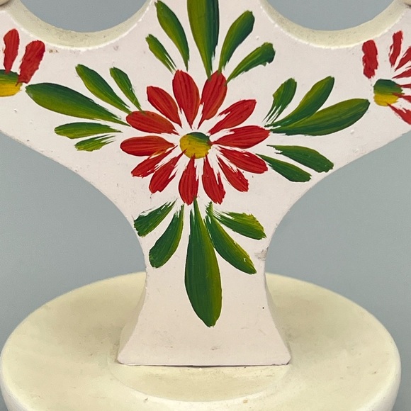 Handpainted Swedish Candleholders - Picture 4 of 8